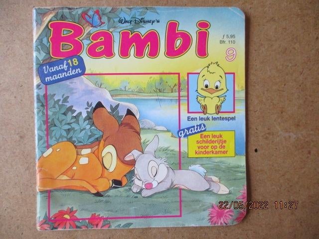 adv6496 bambi boekje 2, Eén stripboek, Ophalen, Gelezen