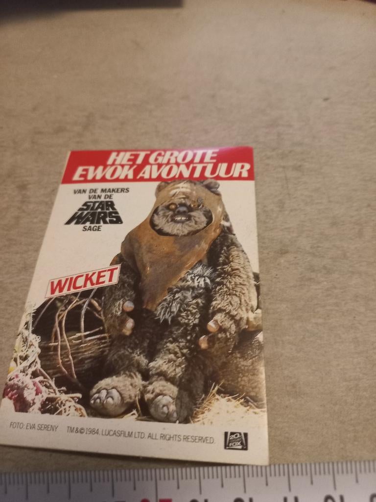 Star wars wicket   2, Verzamelen, Ophalen of Verzenden, Zo goed als nieuw
