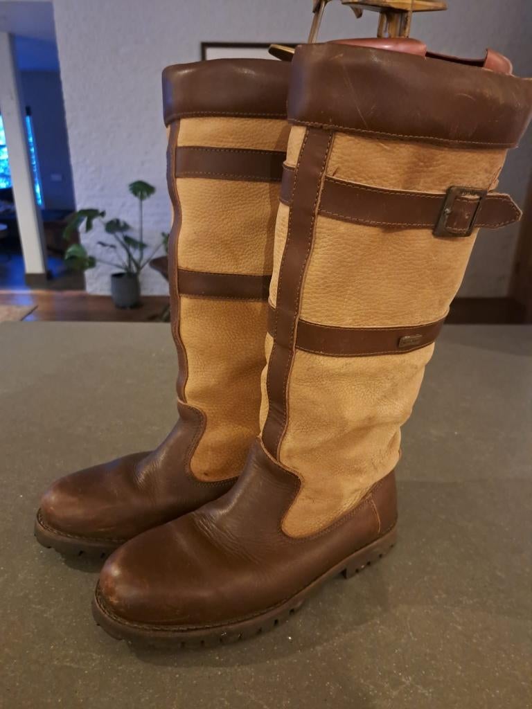 human nature dames winterlaarzen bruine laarzen maat 37, Hoge laarzen, Bruin, Ophalen of Verzenden, Human Nature