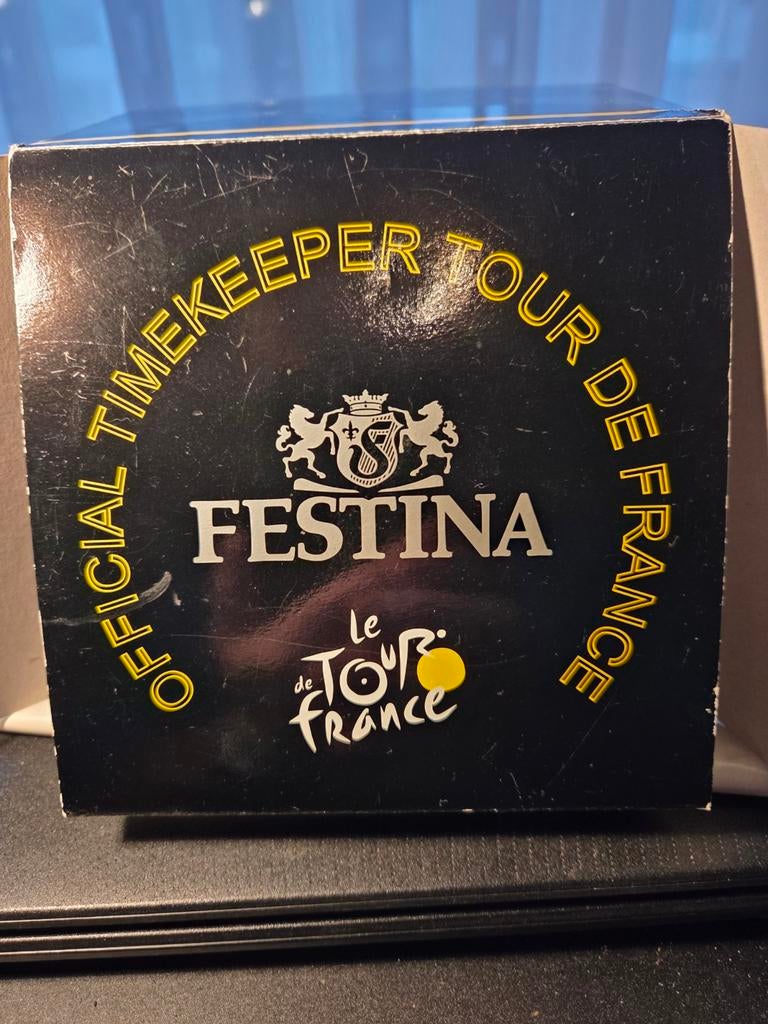 Festina Tour de France Horloge, Staal, Staal, Polshorloge, Ophalen of Verzenden