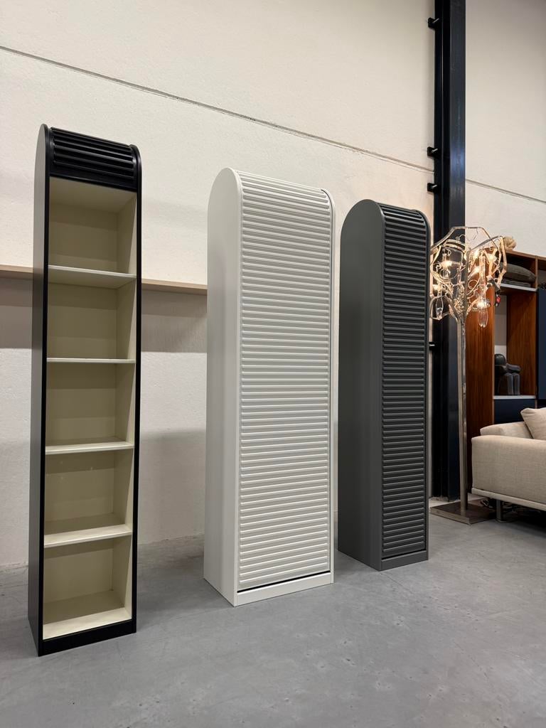 Nieuw Pastoe A’dammer Kast Zwart Design 205 black parchment, Huis en Inrichting, Kasten | Boekenkasten, Nieuw, 200 cm of meer