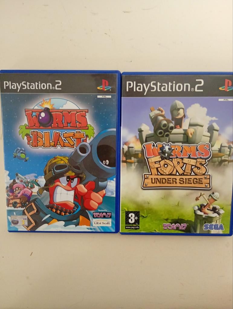 Worms games, 3 spelers of meer, Ophalen of Verzenden, Zo goed als nieuw, Vanaf 3 jaar