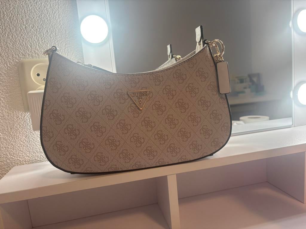 Guess tas, Ophalen of Verzenden, Zo goed als nieuw, Roze