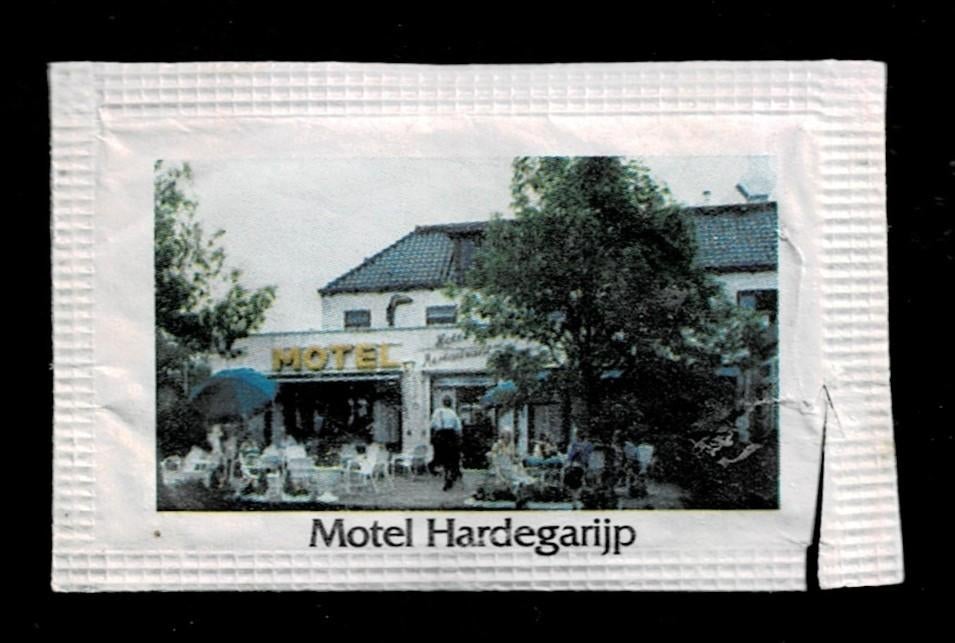 suikerzakje 892 v.d.Valk Motel Hardegarijp, Ophalen of Verzenden, Nederland