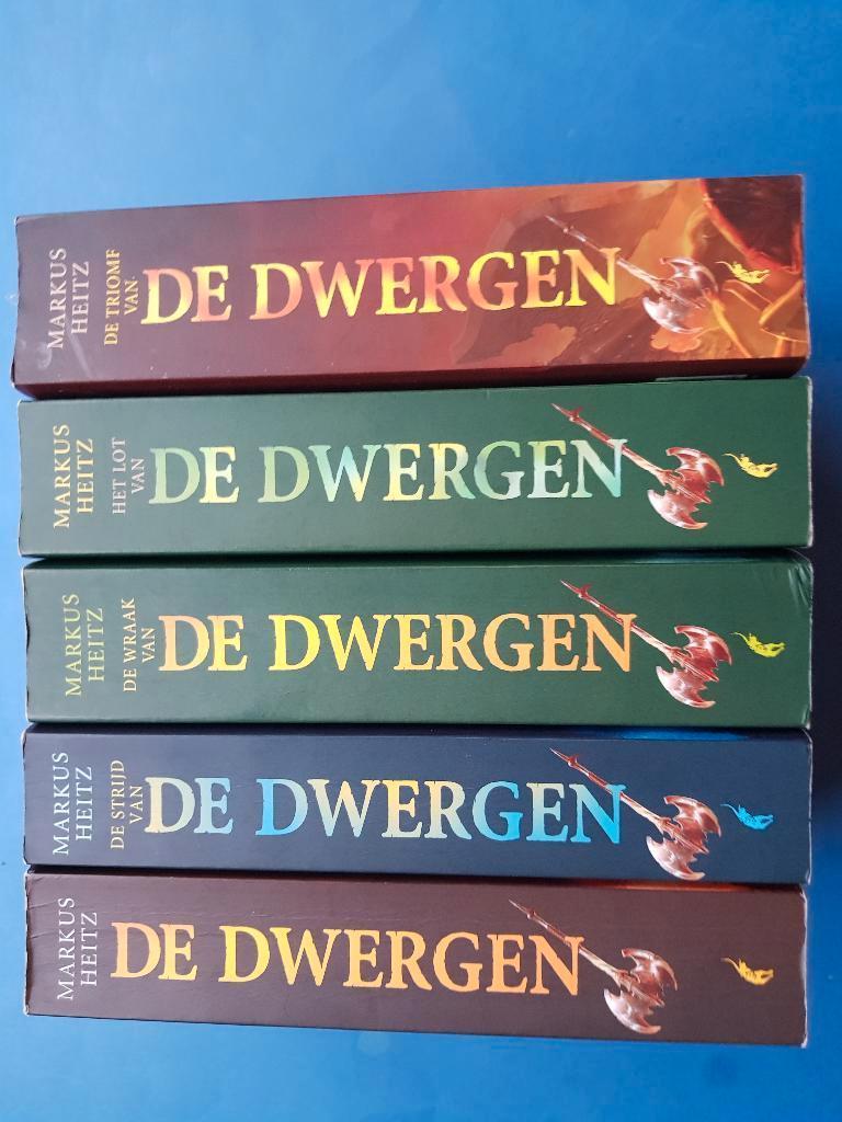 de Dwergen 1 t/m 5 - Markus Heitz, Boeken, Verzenden, Zo goed als nieuw