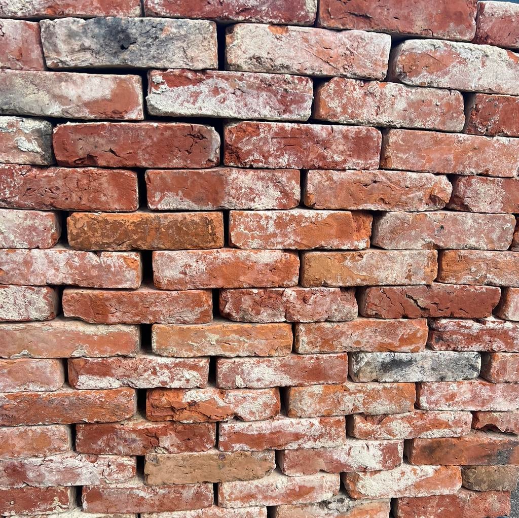 Antieke rode oude metsel bakstenen 21.5x5.5 350M2 uniek!, Doe-het-zelf en Verbouw, Metselstenen, Ophalen of Verzenden, Gebruikt