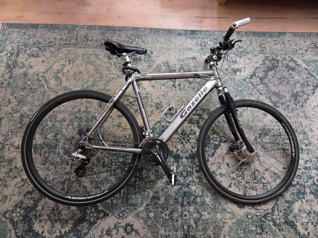 heren fiets Gazelle Puerto 7000, Fietsen en Brommers, Ophalen, 24 inch of meer, Gebruikt, Gazelle