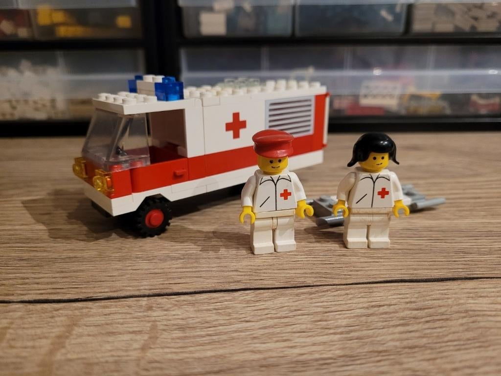 Lego 6680, Ambulance, Kinderen en Baby's, Speelgoed | Duplo en Lego, Ophalen of Verzenden, Zo goed als nieuw, Complete set, Lego