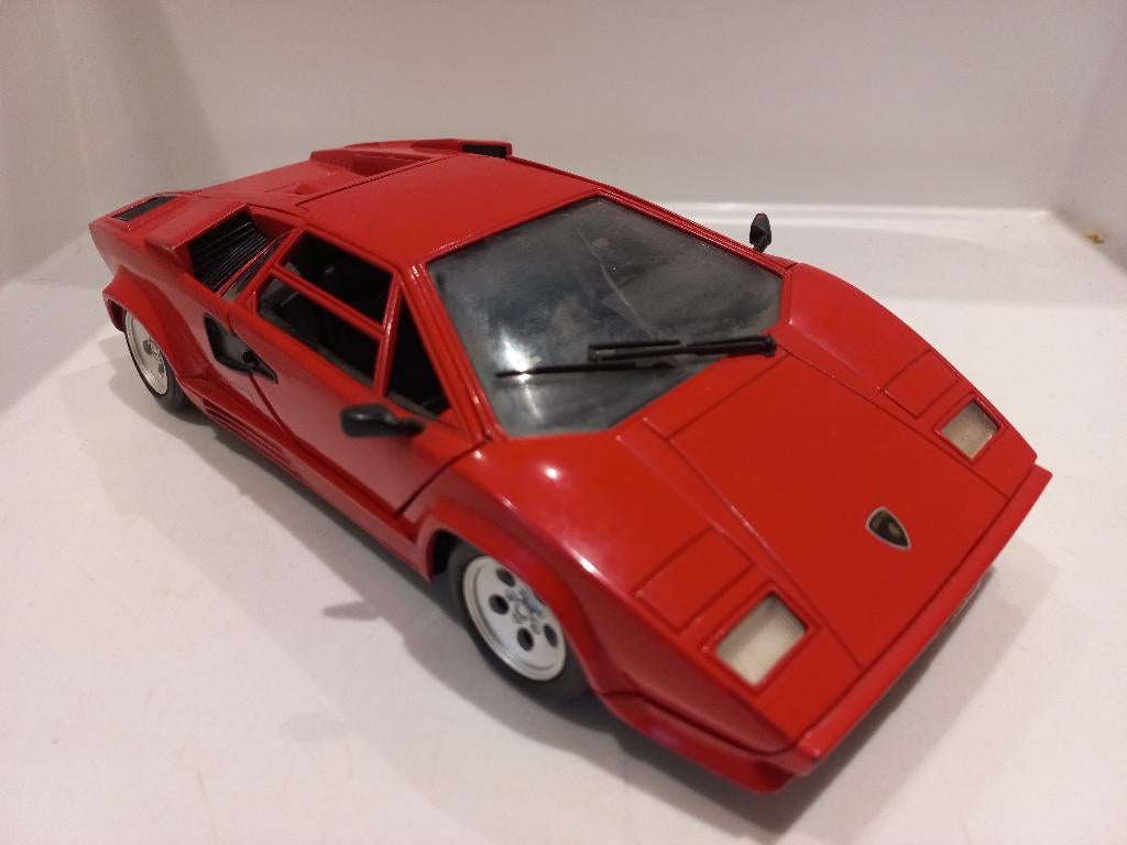 Lamborghini Countach Polistil Tonka 1:16 modelauto 128, Ophalen of Verzenden, Zo goed als nieuw, Auto, Overige merken