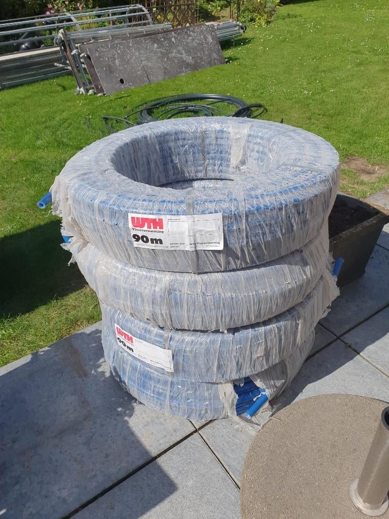 WTH Vloerverwarmingsslangen, 400 meter, Ophalen, Minder dan 30 cm, Overige typen, Nieuw