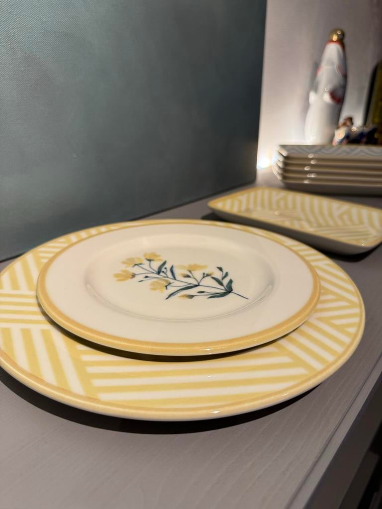 Karaca Botanica Servies - 6 persoons, Ophalen, Zo goed als nieuw, Overige stijlen, Porselein