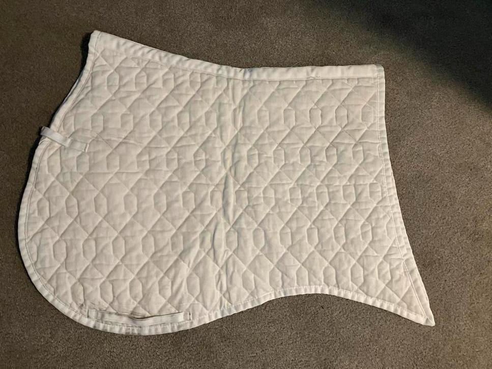 Wit paardendekje barok model, Dieren en Toebehoren, Paarden en Pony's | Dekens en Dekjes, Ophalen of Verzenden, Zo goed als nieuw