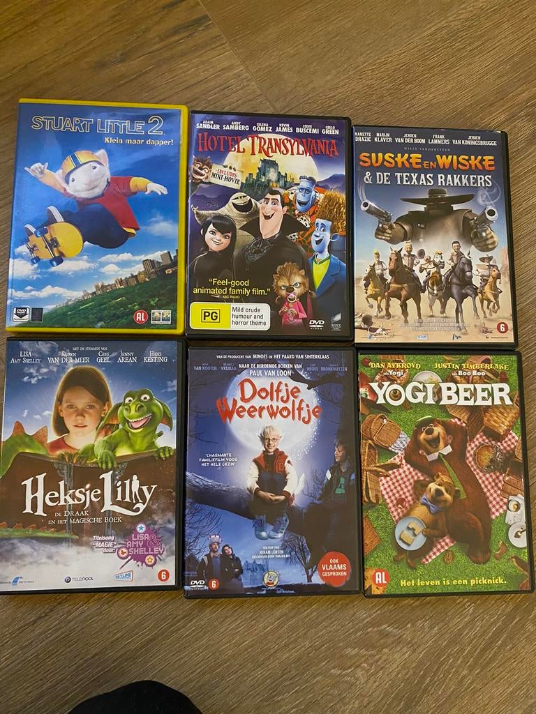 Diverse kinder dvds, Alle leeftijden, Ophalen of Verzenden, Zo goed als nieuw