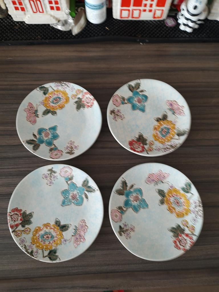 Xenos Desert Bordjes - Set van 4, Nieuw, Ophalen of Verzenden, Bord(en), Overige stijlen