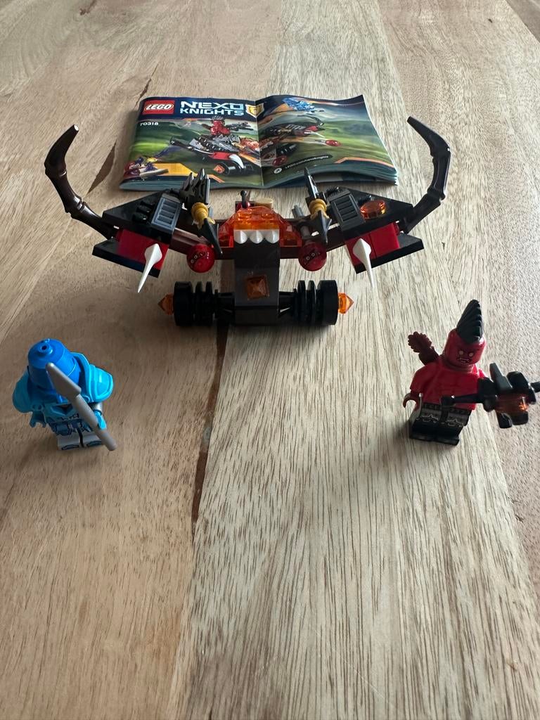 LEGO Nexo Knights 70318 - De Globwerper, Ophalen of Verzenden, Zo goed als nieuw
