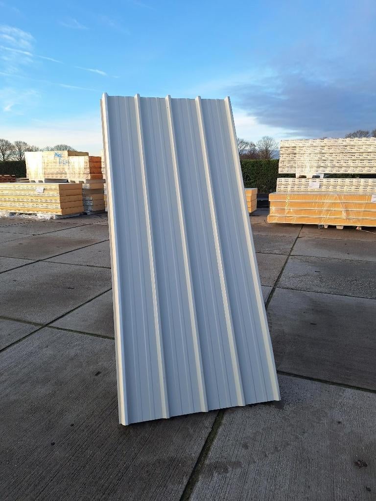 Dakpaneel, dakplaat, damwand, sandwichpaneel, Overige kleuren, Zo goed als nieuw, 15 m² of meer, Metaal