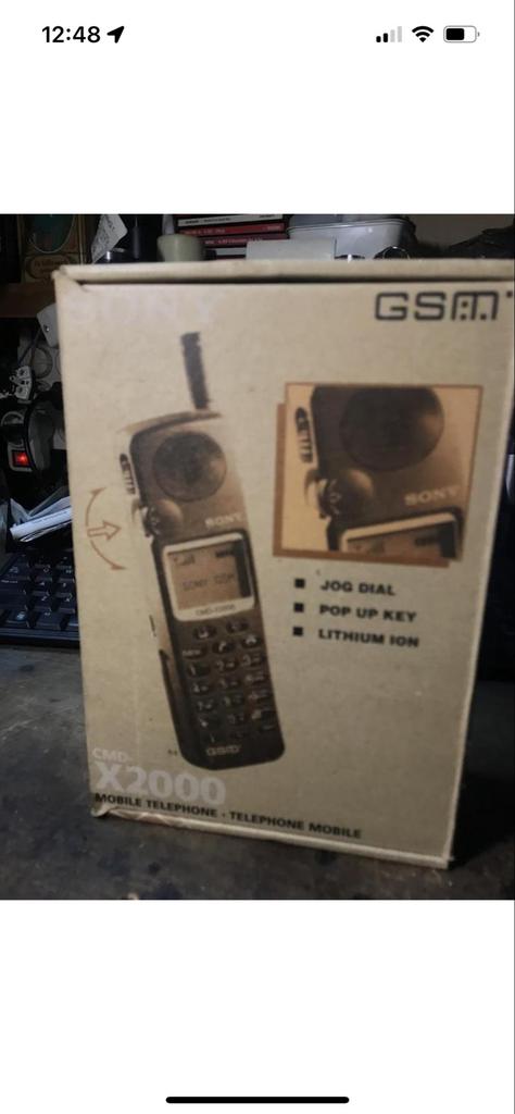 Sony CMD-X2000 Klassieke GSM - Nieuw in Doos!, Telecommunicatie, Mobiele telefoons | Nokia, Nieuw, Zonder abonnement, Zonder simlock
