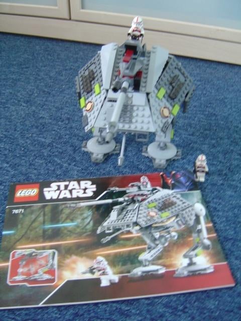 Lego Star Wars vintage AT-AP walker 7671 uit 2008!, Ophalen of Verzenden, Zo goed als nieuw, Actiefiguurtje