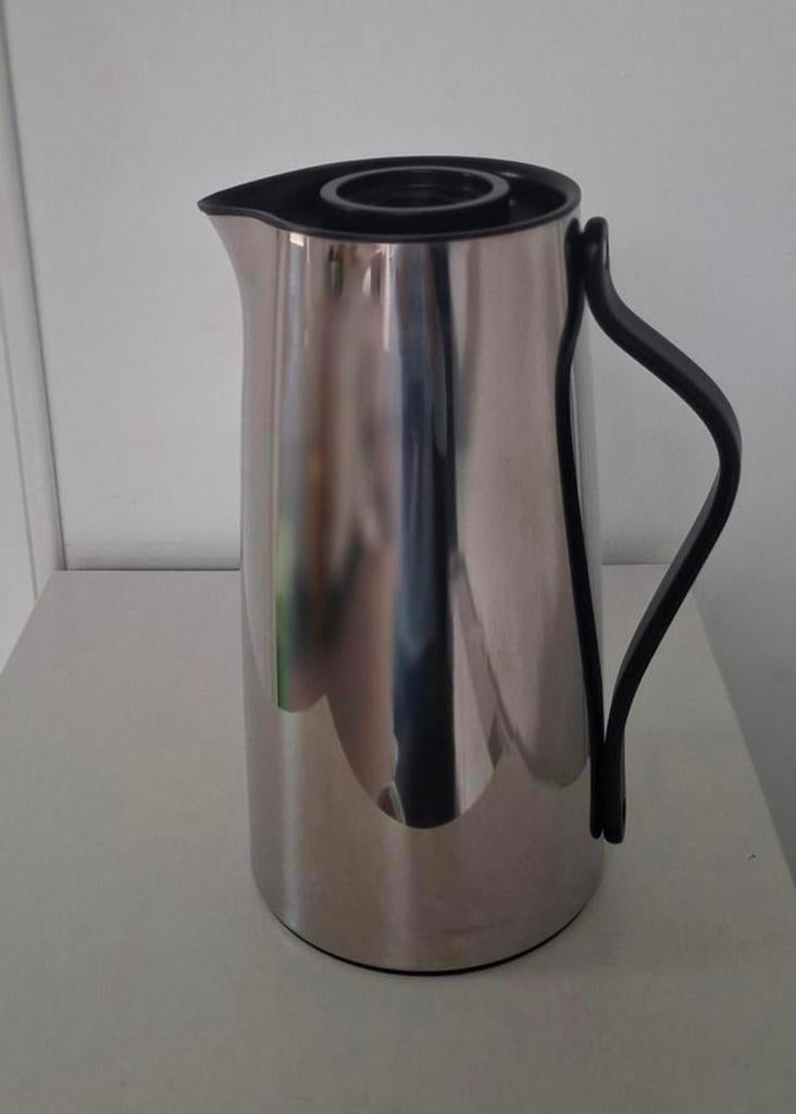 RVS Stelton Emma thermoskan. Denemarken., Huis en Inrichting, Ophalen of Verzenden, Zo goed als nieuw