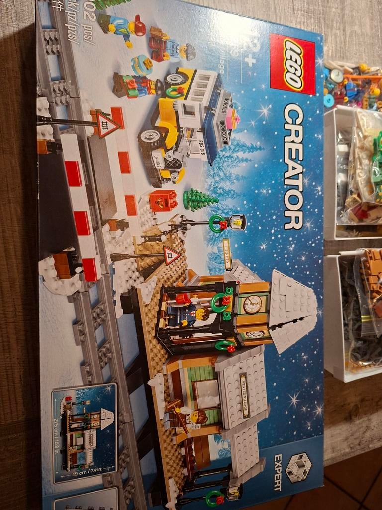 LEGO Winter Village Station 10259, Ophalen of Verzenden, Zo goed als nieuw, Complete set, Lego