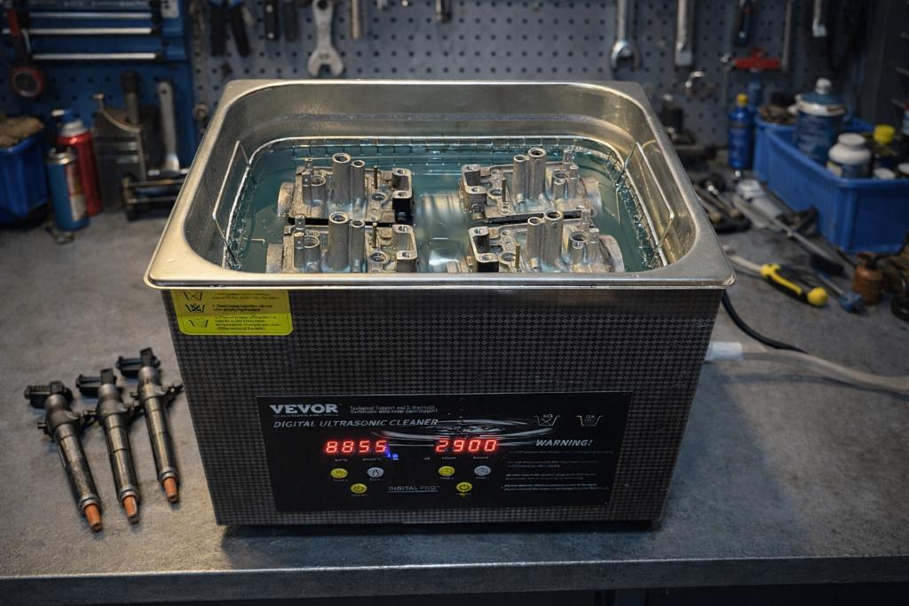 Ultrasoon reinigen Carburateur, Gasklep, Injectoren, etc, Ophalen of Verzenden, Nieuw