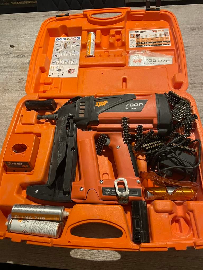 Pulsa schiethamer zo goed als nieuw, Doe-het-zelf en Verbouw, Gereedschap | Handgereedschap, Ophalen of Verzenden, Zo goed als nieuw