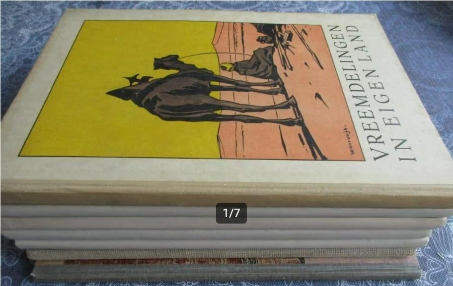 7 premieboeken NCRV - 1935- 1942 -Joh. de Groot, Noordtzij, Boeken, Ophalen of Verzenden, Gelezen