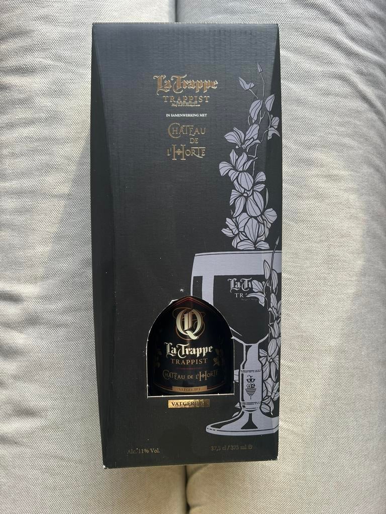 La trappe chateau de L’horte bier, Verzamelen, Ophalen of Verzenden, Zo goed als nieuw, Flesje(s), La Trappe