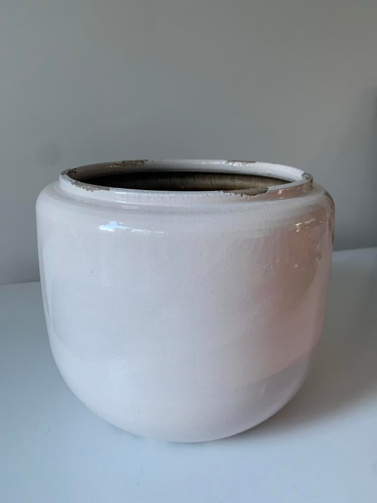 Serax Costa bloempot - gebroken wit, Ophalen, Wit, Aardewerk of Porselein, Zo goed als nieuw