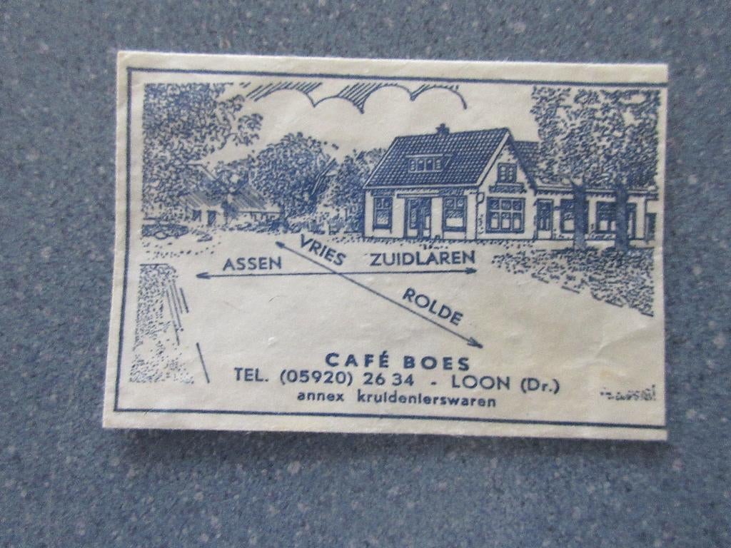 Loon, café Boes, Verzamelen, Verzenden, Nederland