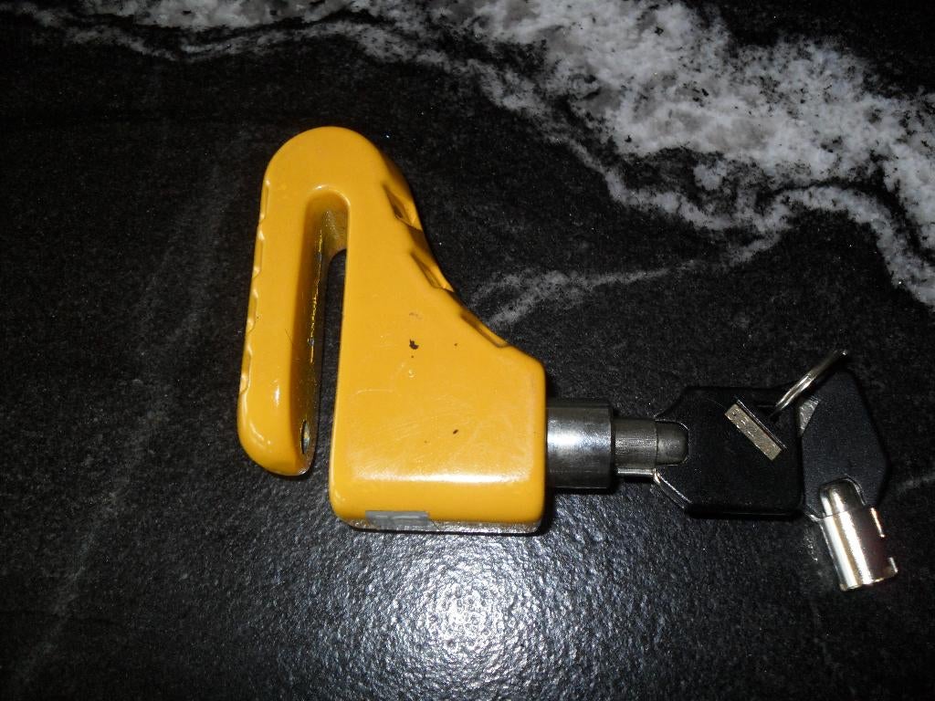 schijfremslot voor motor, Ophalen, Zo goed als nieuw