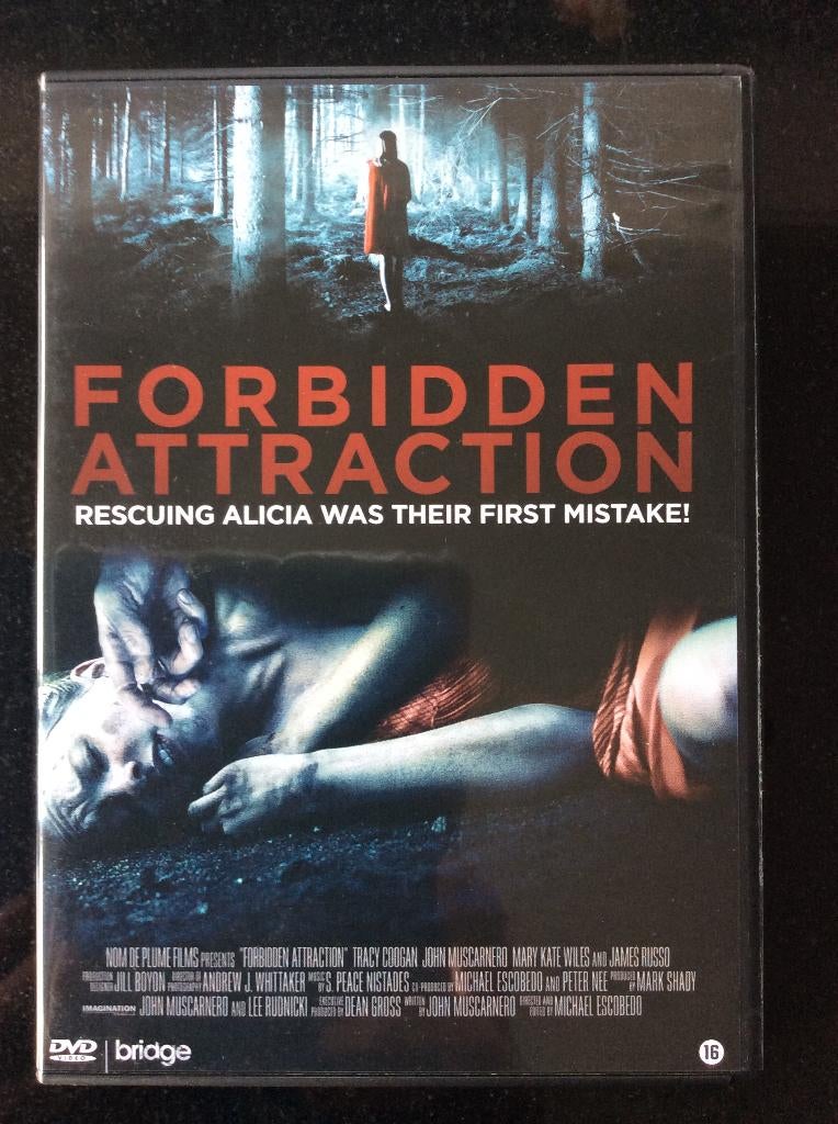 Forbidden Attraction DVD, Cd's en Dvd's, Vanaf 16 jaar, Ophalen of Verzenden, Zo goed als nieuw, Overige genres