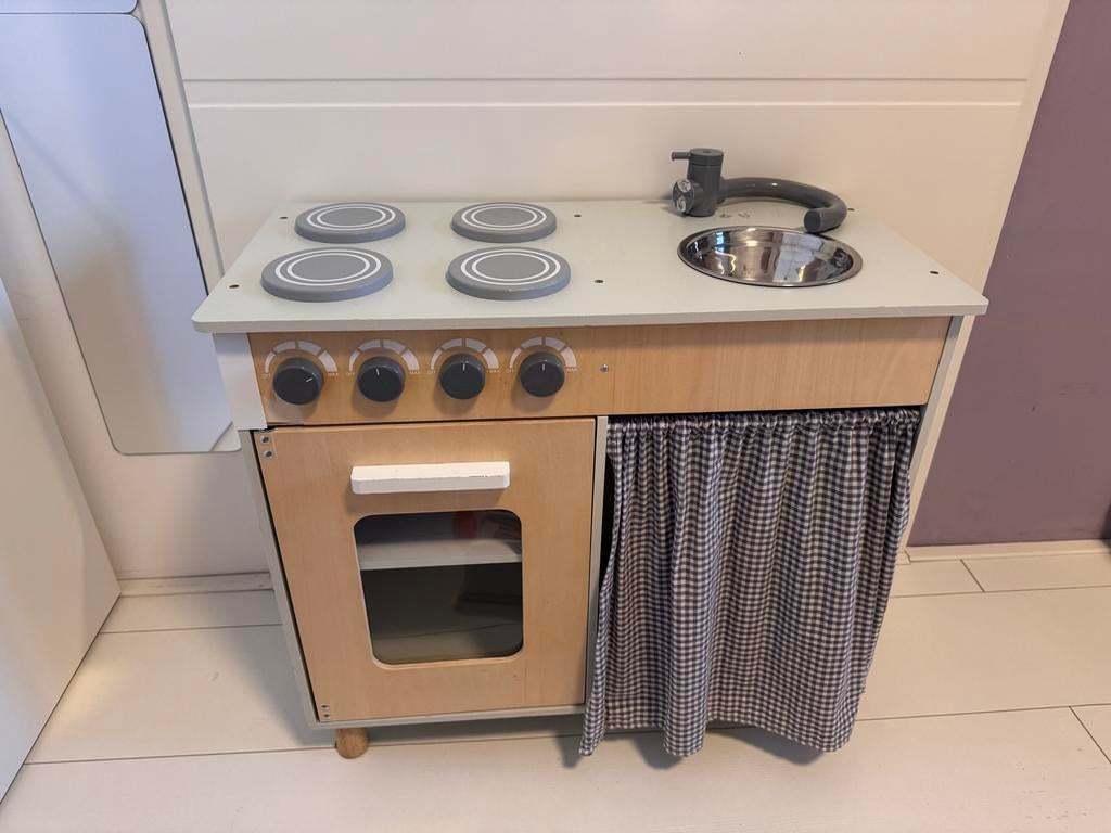 Sklum Speelkeuken met veel accessoires, Ophalen, Gebruikt, Hout, Speelkeuken