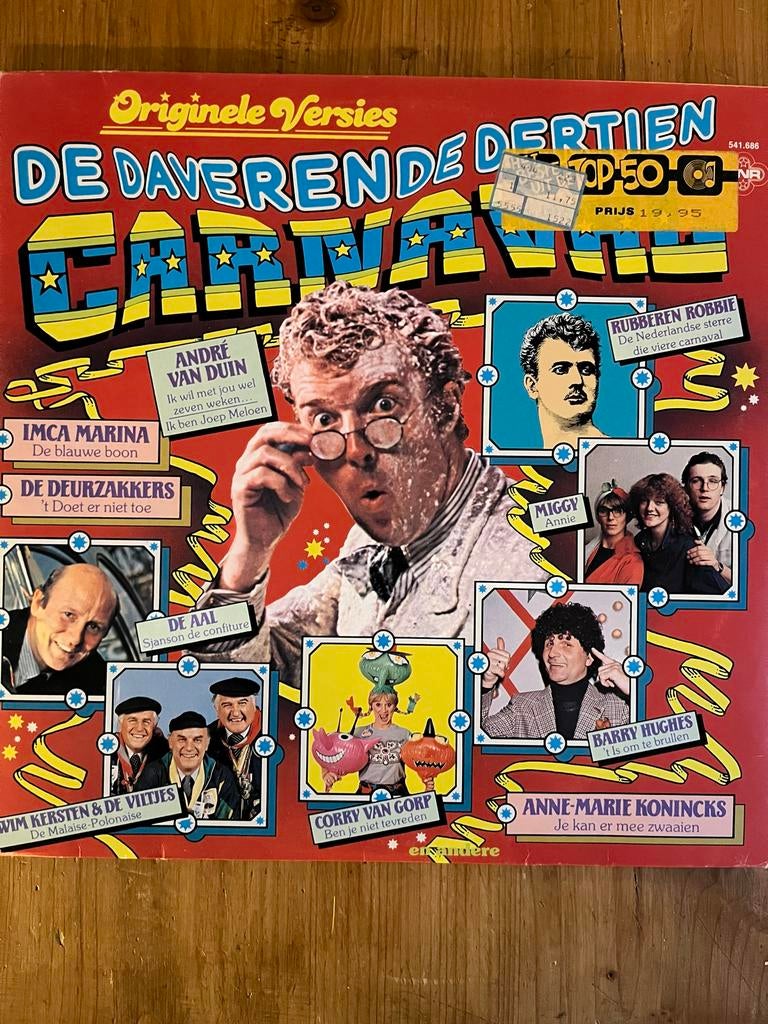 De Daverende Dertien Carnaval - verzamel lp, Ophalen of Verzenden, Levenslied of Smartlap
