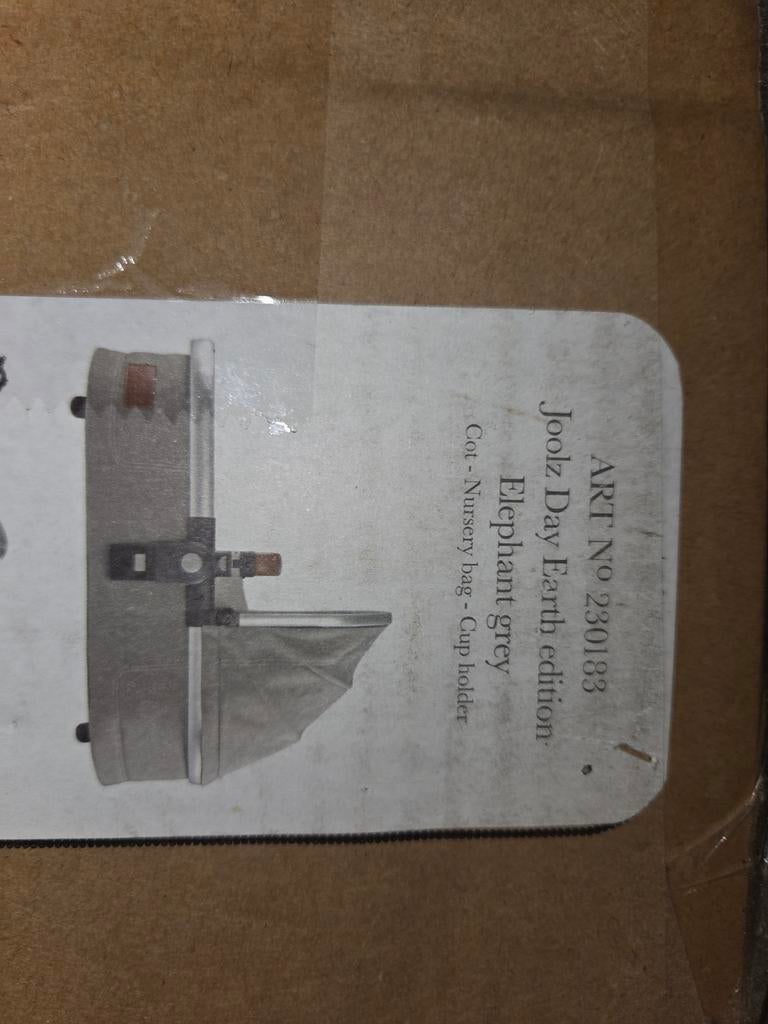 Joolz Earth Day elephant grey, Ophalen, Zo goed als nieuw, Overige merken, Met reiswieg