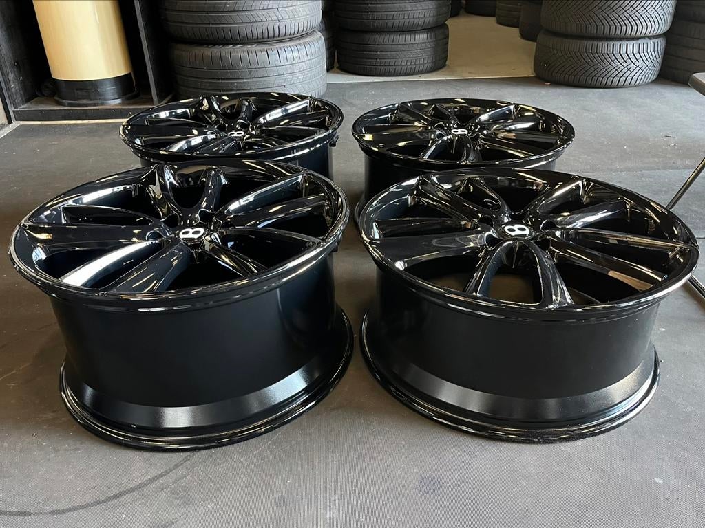 Originele 22 inch Bentley Continental GT GTC velgen, Verenigd Koninkrijk, Gebruikt, Velg(en), Info@bentley.com