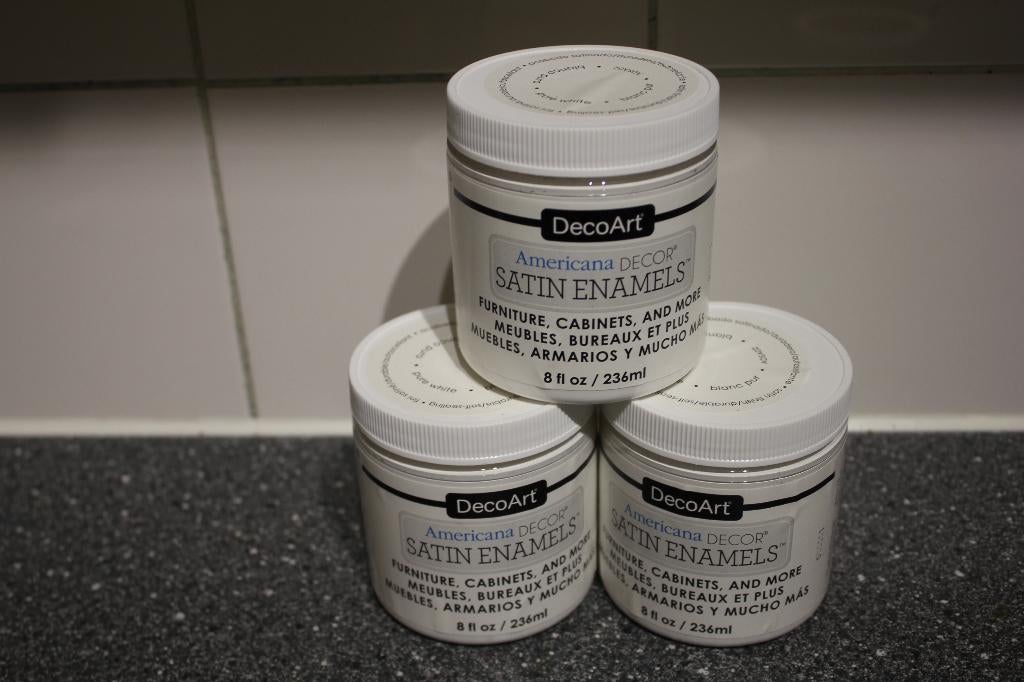 satin enamels van decoart acrylverf en elegant finish, Ophalen of Verzenden, Nieuw, Acrylverf