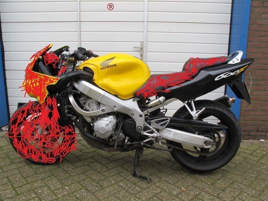 Honda 6 CBR600F PC35 F4i onderdelen oa frame met kenteken bo, Motoren, Ophalen of Verzenden, Gebruikt