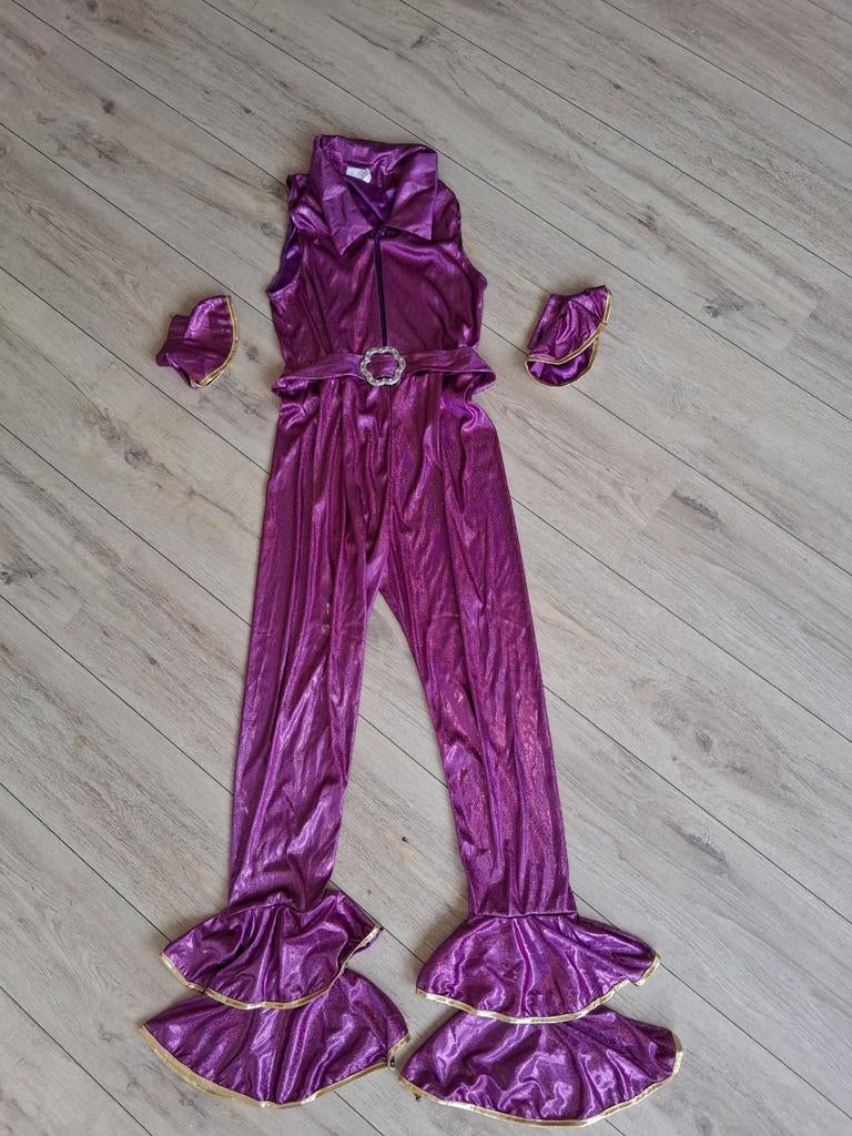 Disco Diva, Kleding | Dames, Carnavalskleding en Feestkleding, Ophalen of Verzenden, Zo goed als nieuw, Carnaval
