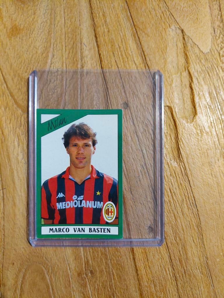 Marco van Basten AC Milan 1987 Panini, Ophalen of Verzenden, Zo goed als nieuw, Plaatje