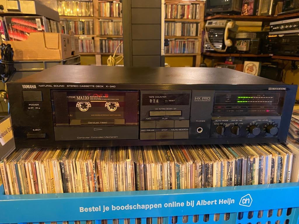 Yamaha K-340 cassettedeck, Overige merken, -, -, Enkel