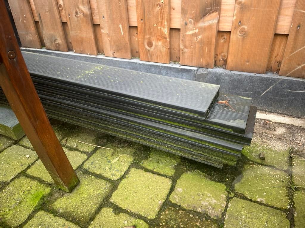 Composiet vlonderplanken, Ophalen, Zo goed als nieuw, Composiet