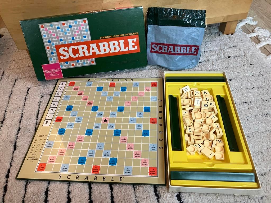 Scrabble Nederlands - Complete Uitgave, Een of twee spelers, Ophalen of Verzenden, Gebruikt
