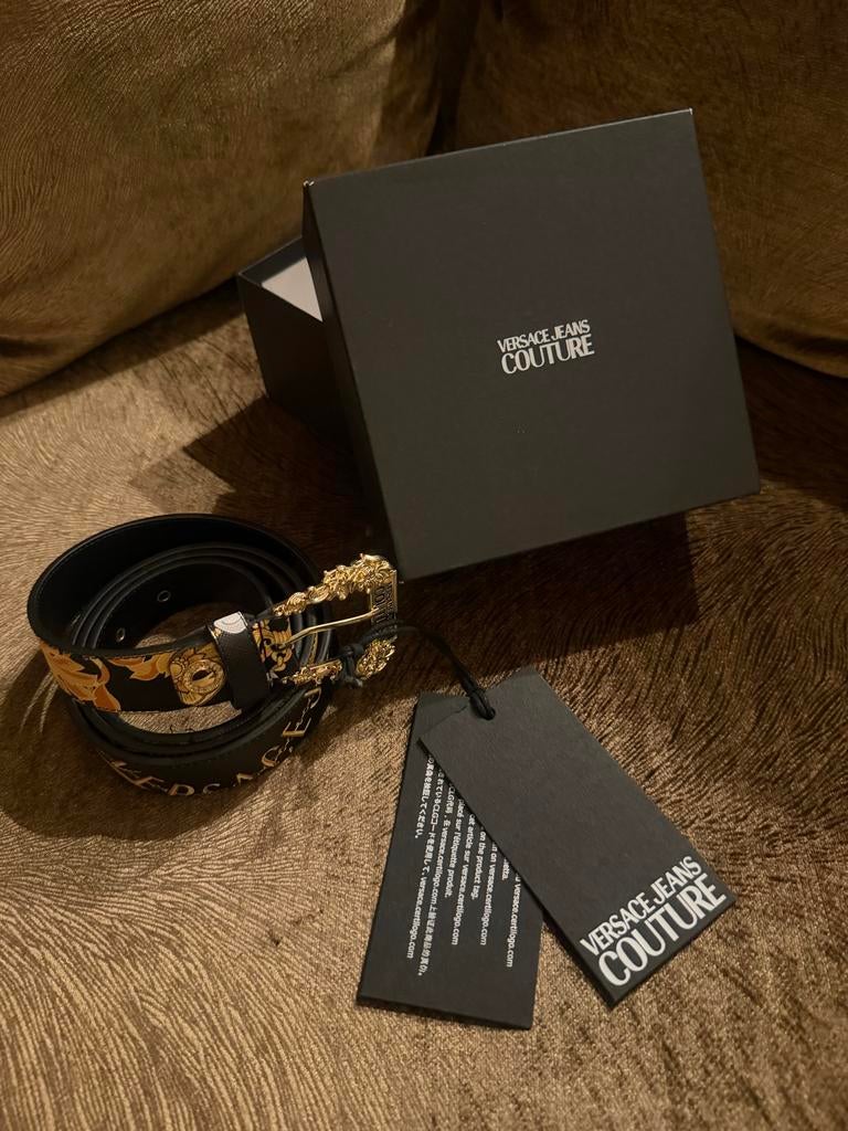 Versace Riem - Nieuw!, 3 tot 5 cm, Tailleriem, Ophalen of Verzenden, Echt leder