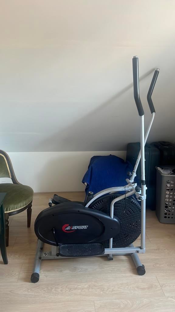 Hometrainer A sport, Ophalen, Gebruikt, Metaal, Benen