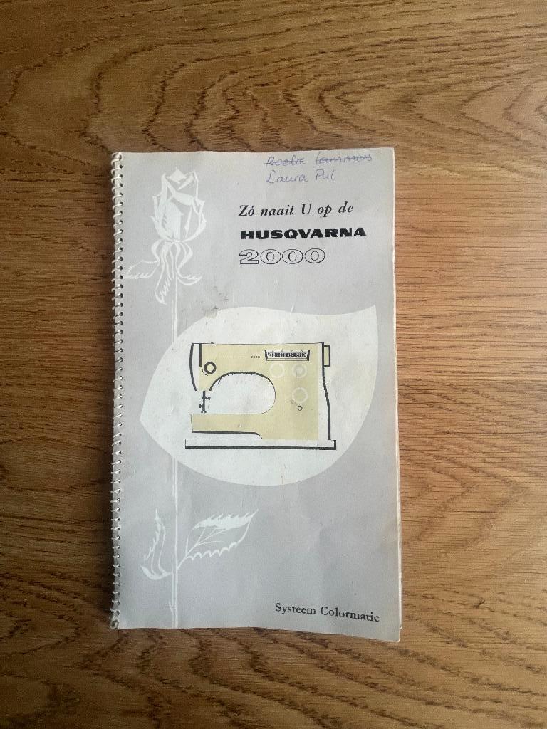 Handleiding Husqvarna 2000, Ophalen of Verzenden, Gebruikt, Naaimachine, Husqvarna