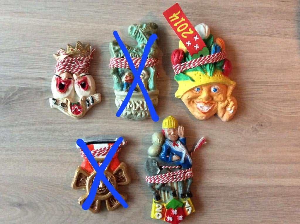 Vastenavend Veldteken Krabbegat 2011-2014-2017, Verzamelen, Ophalen of Verzenden