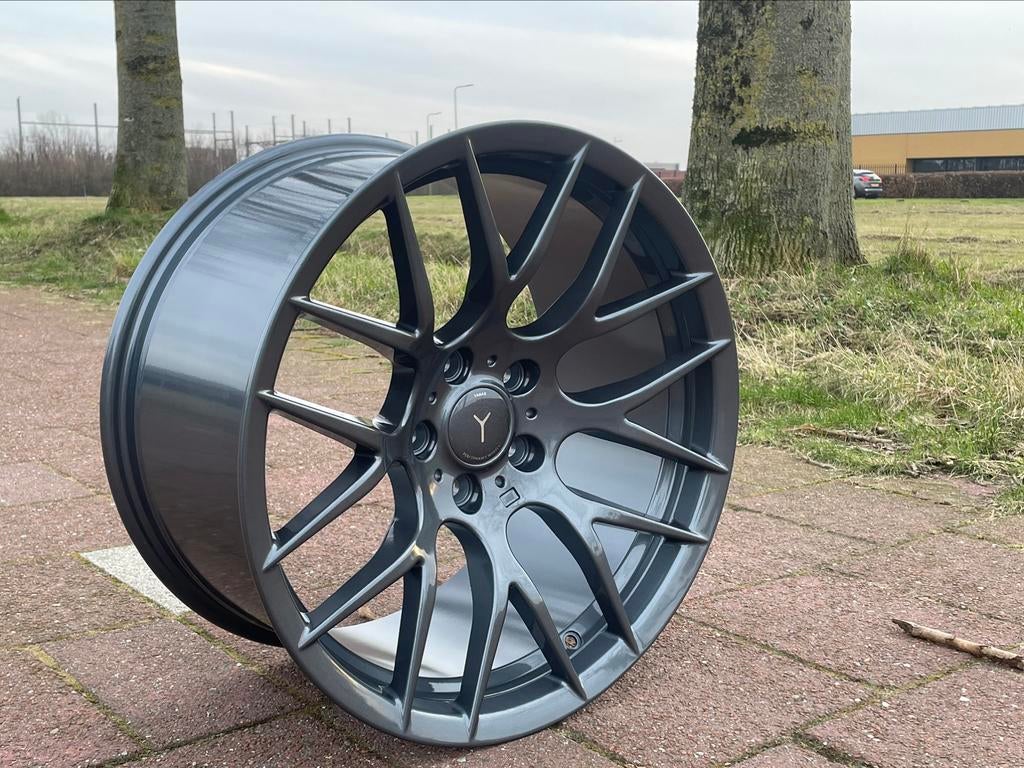 YANAR WHEELS Y-NL 359M 19 INCH VOOR BMW 3 SERIE E90 / E91, 19 inch, Velg(en), Nieuw, Ophalen of Verzenden