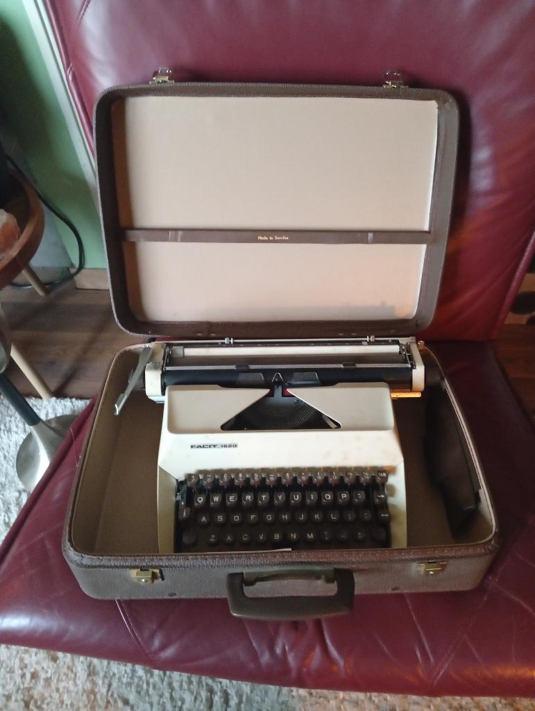 FACIT 1620 Typemachine (zweden), Diversen, Typemachines, Ophalen, Gebruikt