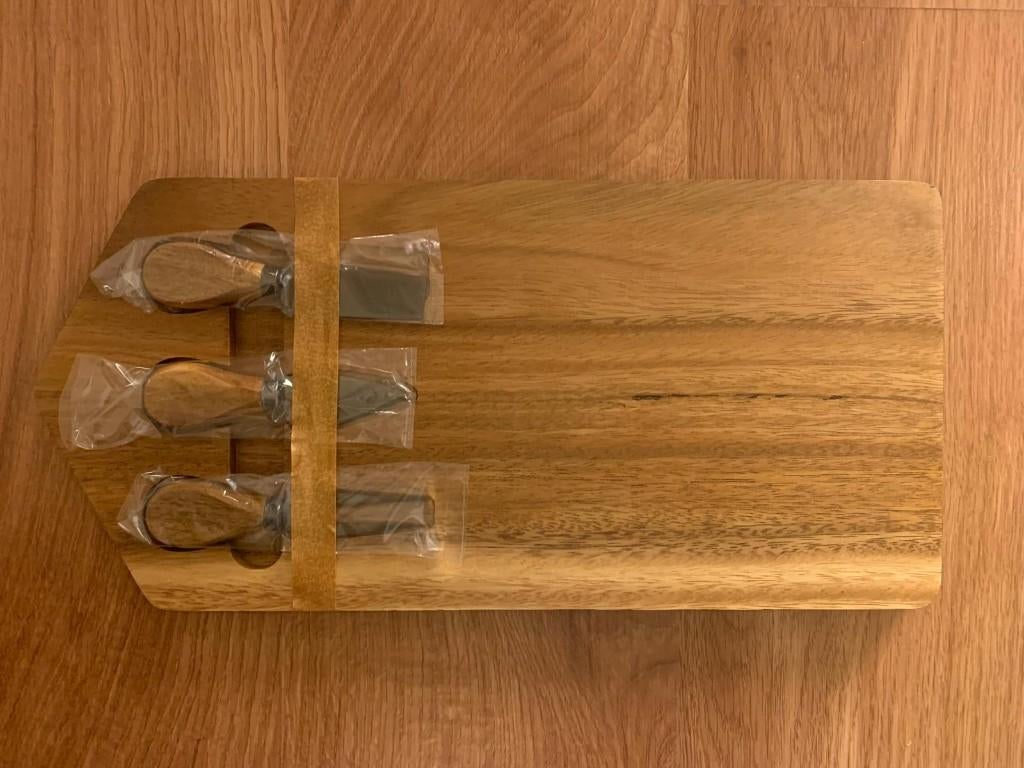 Serveerplank/kaasplank van Prochef, incl messen, Ophalen of Verzenden, Nieuw